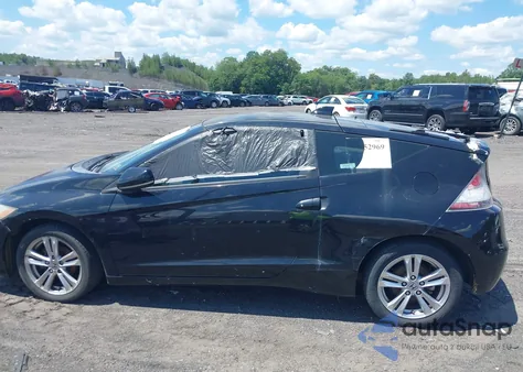 2011 Honda Cr-Z Ex from USA, damaged, VIN JHMZF1C67BS007982